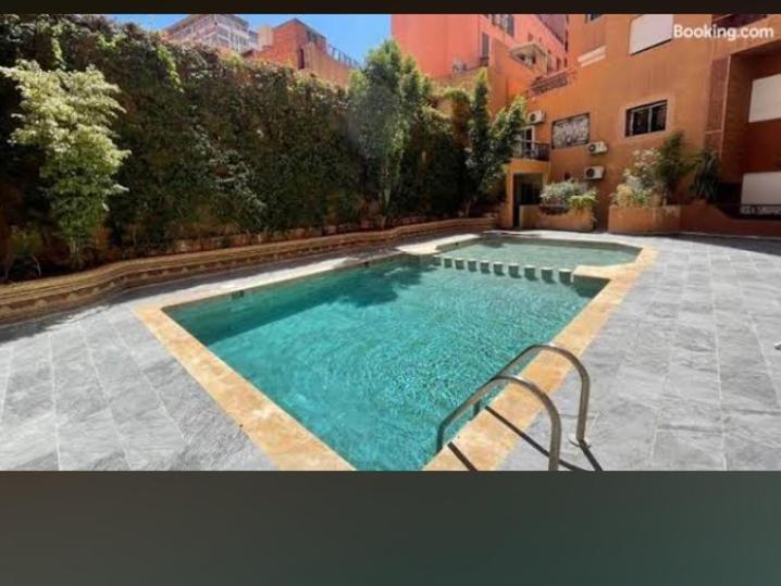 Appartement Center De Gueliz Avec Piscine Marrakesch Exterior foto
